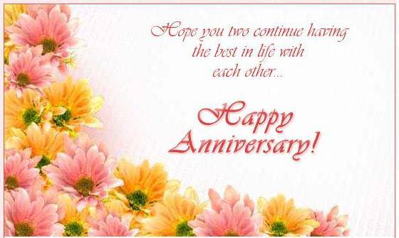 1 wedding anniversary wishes for friend