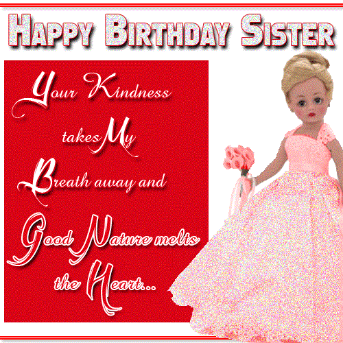 Animated Birthday Wishes for Sister