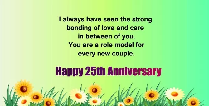 25th Work Anniversary Wishes