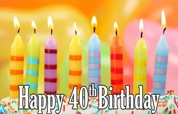 40th Birthday Wishes