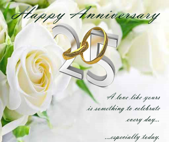 70 25th Anniversary  Wishes  Quotes Messages  HD Images