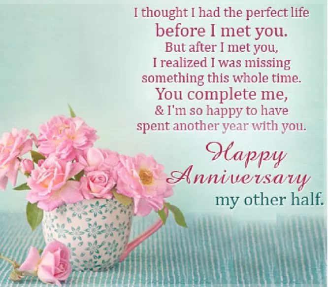 Anniversary Wishes For Husband From Wife