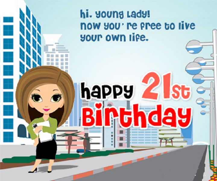 21st Birthday Wishes