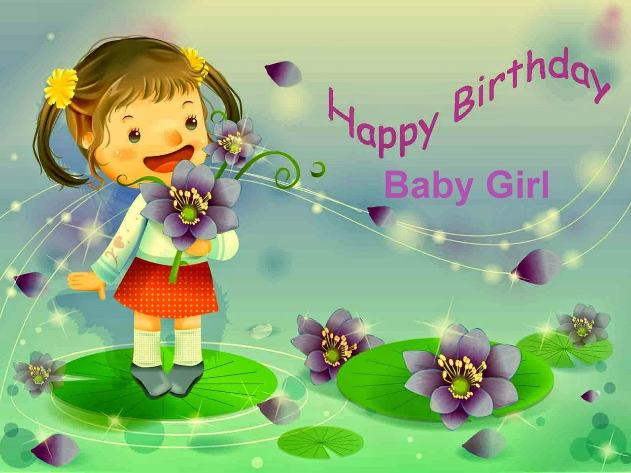 Happy Birthday Wishes For Baby Girl From Mom