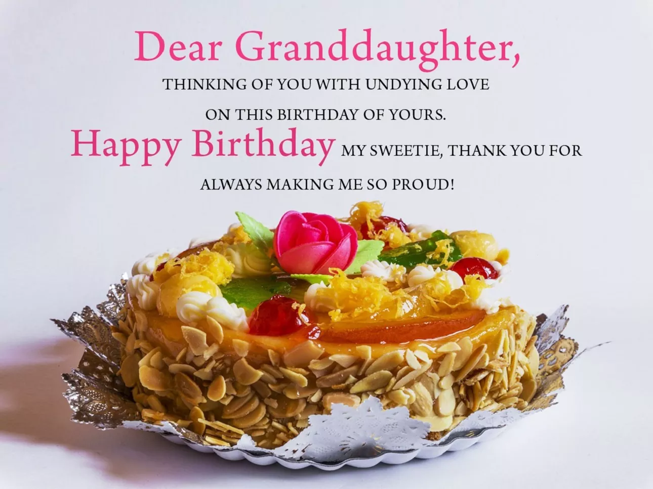 Birthday Wishes For Granddaughter