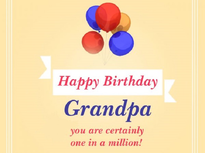Birthday Wishes For Grandpa