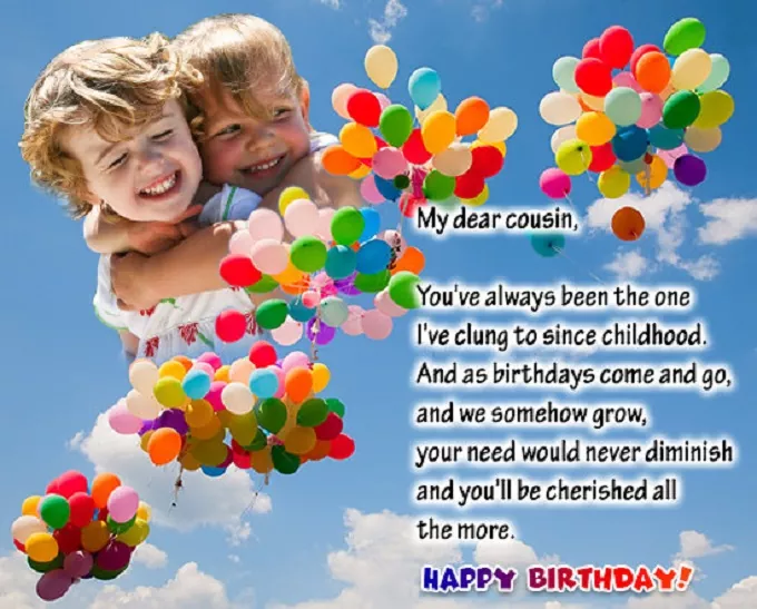 Birthday Wishes For Cousin