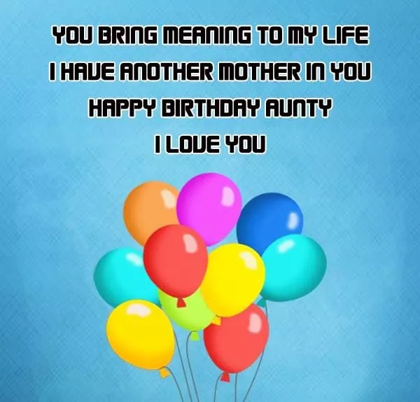 Birthday Wishes For Aunt