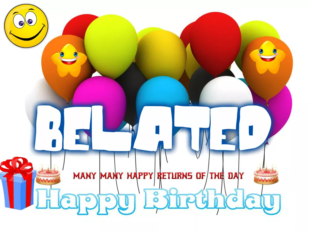 Belated  Birthday Wishes