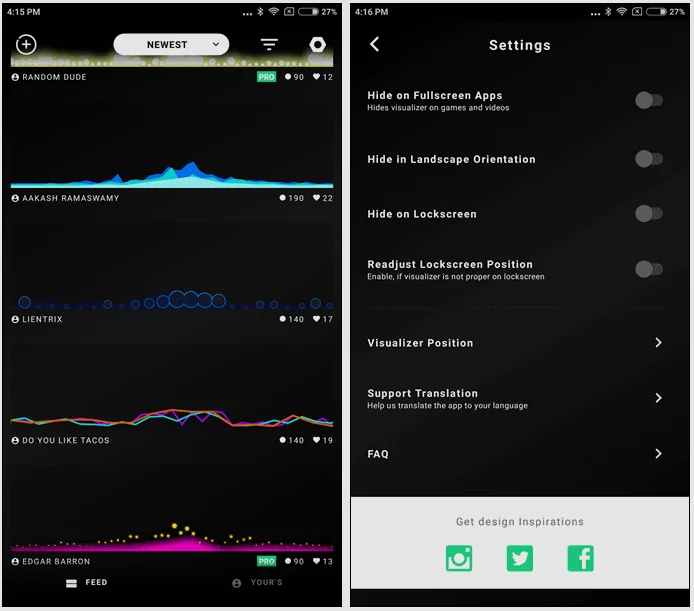 how to customize the navigation bar in android