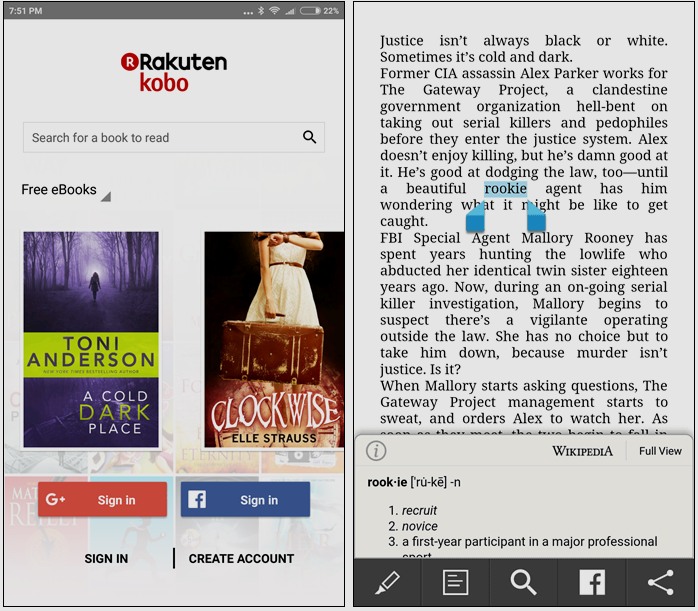 Kobo Book Reader