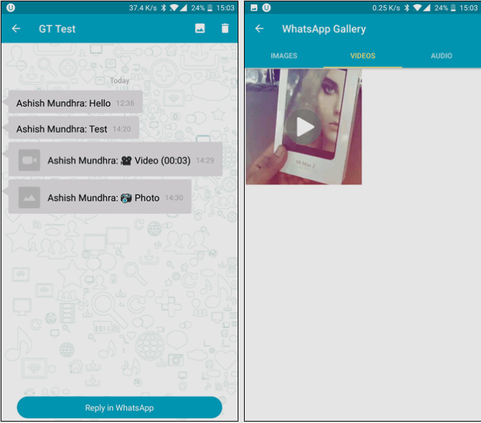 How to read whatsapp messages without online