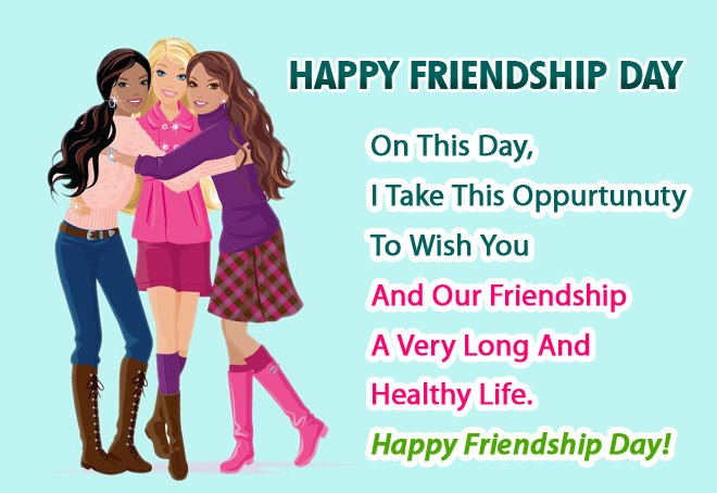 Happy Friendship Day Ecards With Messages