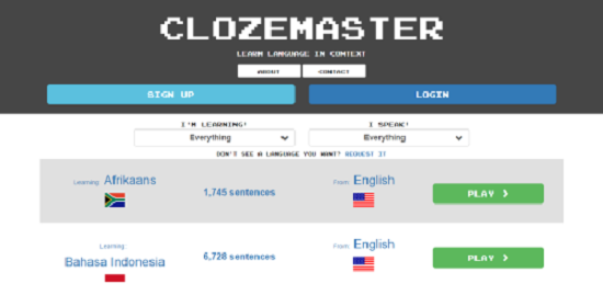 Clozemaster