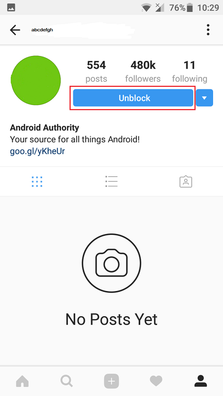 How to unblock someone on Instagram