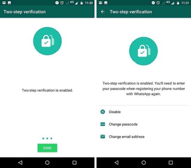 How to Enable Two Step Verification in WhatsApp