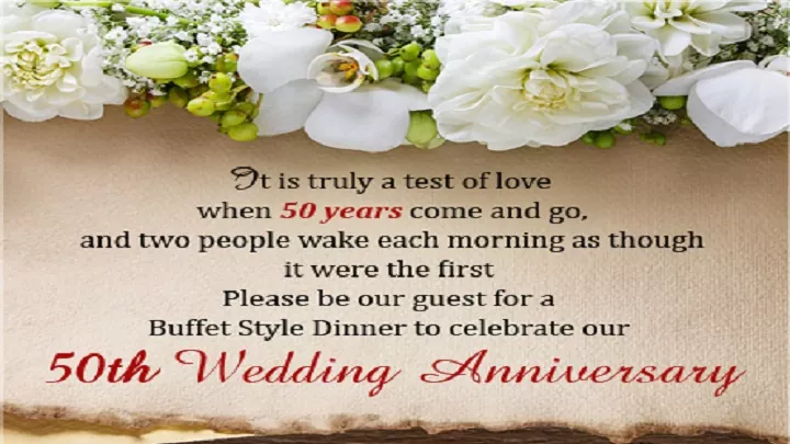 50th wedding anniversary wishes