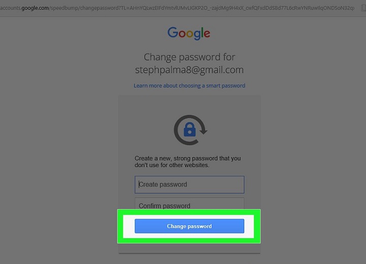 How To Change Gmail Password