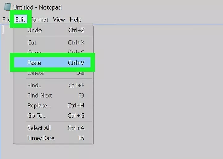 How To Copy and Paste