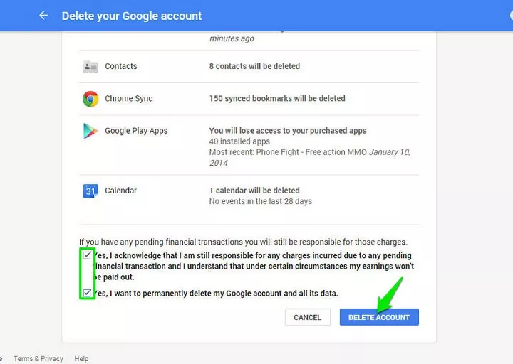 How To Delete a Google Account