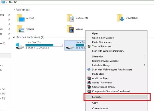 How To Format A Hard Drive
