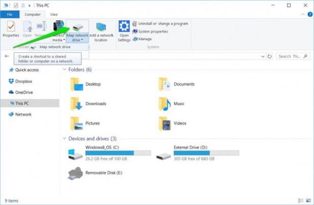 How To Map a Network Drive 