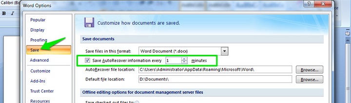 How To Recover a Word Document