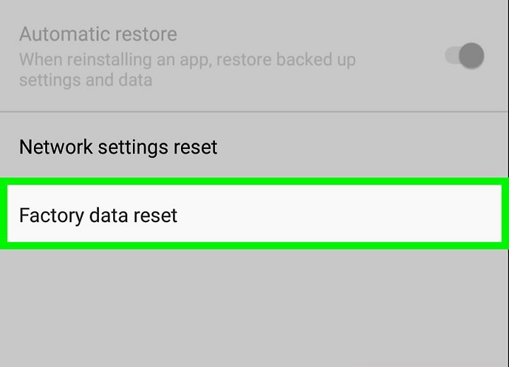 How to Reset Android Phone 