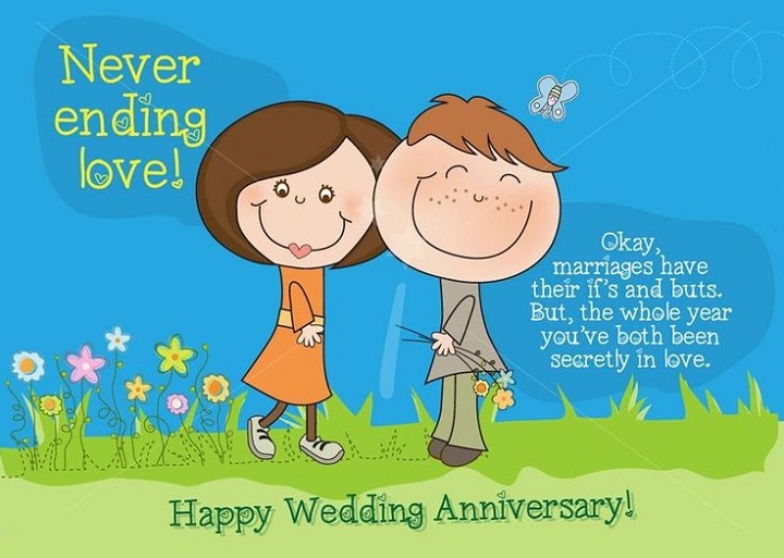 Wedding Anniversary Wishes for Couple