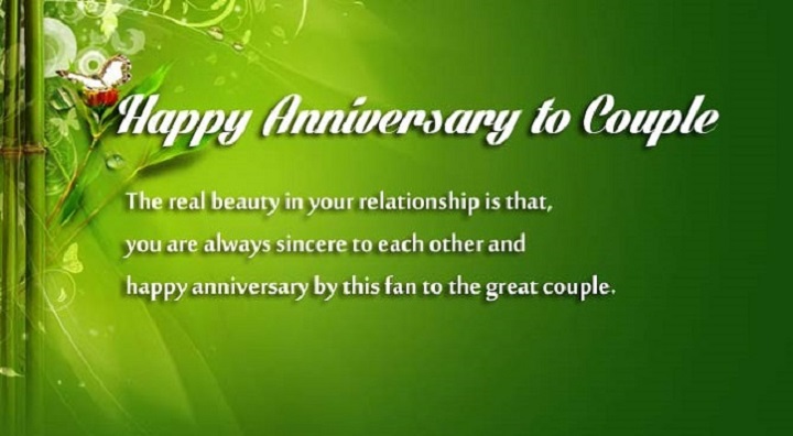 Wedding Anniversary Wishes for Couple