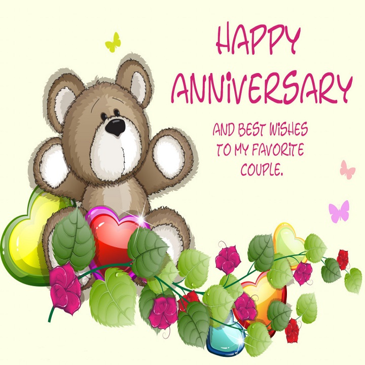 Wedding Anniversary Wishes for Couple