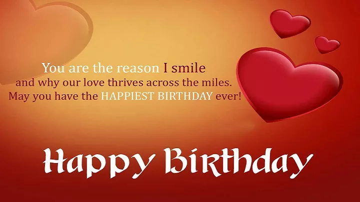 Birthday Message for Wife