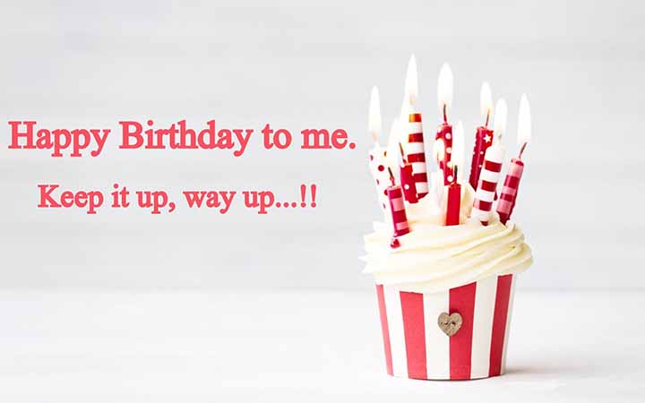 Funny birthday wishes for myself