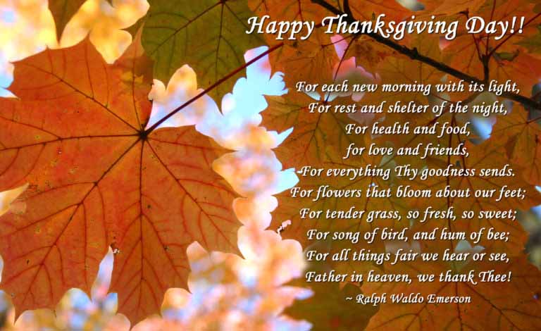 Happy Thanksgiving Sayings