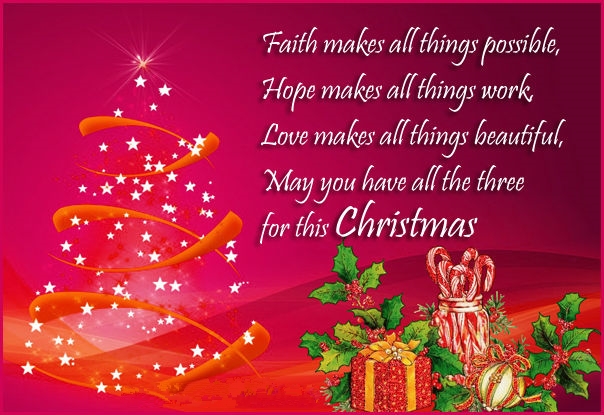 Special Merry Christmas Blessings