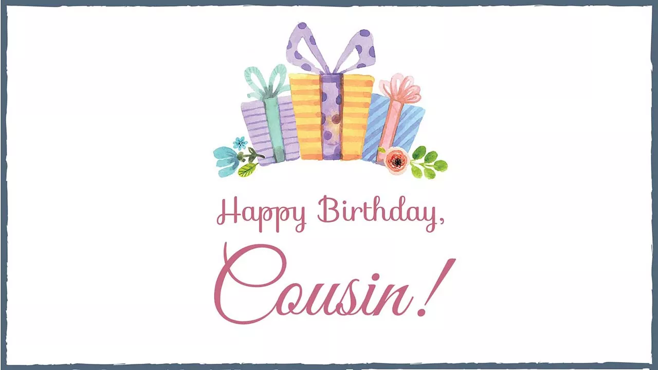 Happy Birthday Cousin Images