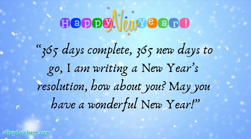 happy new year quotes and sayings