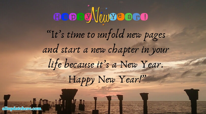 new year greetings message