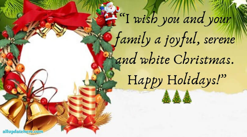 best christmas wishes messages