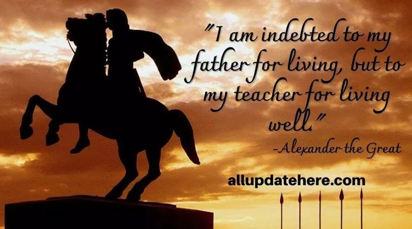 Alexander the Great quotes