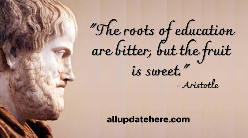 aristotle quotes on education