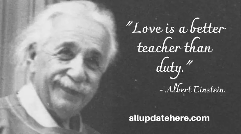 albert einstein quotes about love