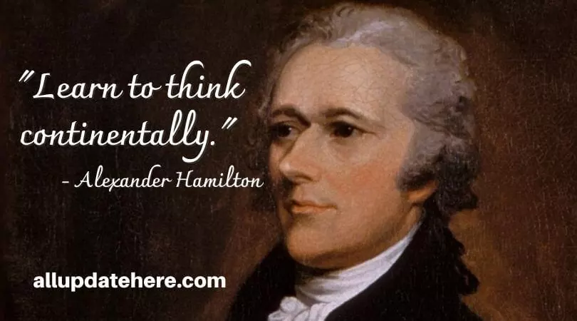alexander hamilton quotes chair