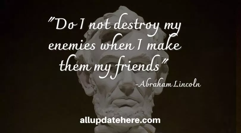 Abraham Lincoln quotes on leadership