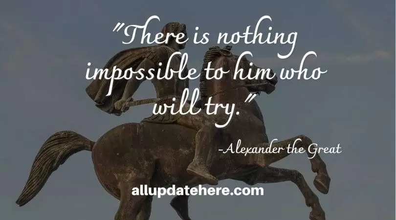 alexander the great quotes sheep
