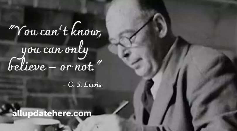c.s. lewis quotes on faith