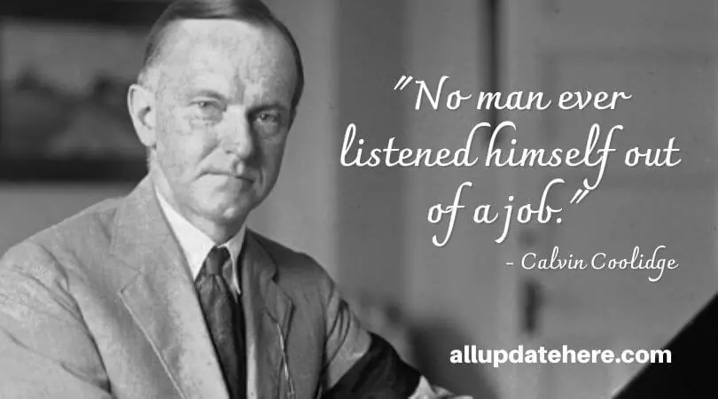 calvin coolidge quotes persistence