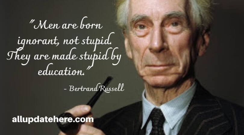 bertrand russell quotes on education