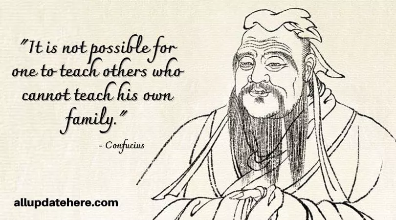 confucius quotes about family