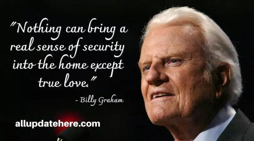 billy graham quotes on love